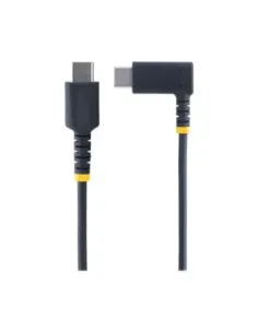 Cable usb tipo c startech 0.15m -  macho - macho -  negro