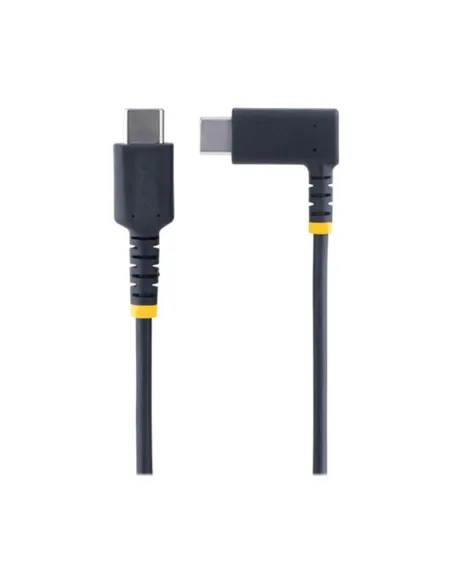 Cable usb tipo c startech 0.15m -  macho - macho -  negro