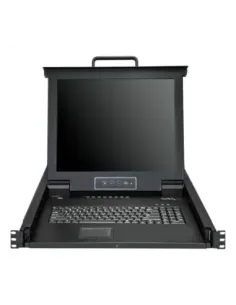 Consola kvm startech de montaje en rack de servidores 17 pulgadas
