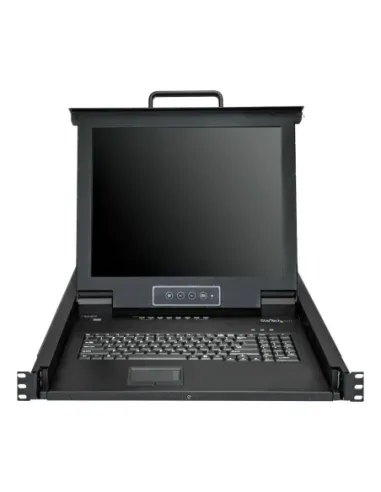 Consola kvm startech de montaje en rack de servidores 17 pulgadas