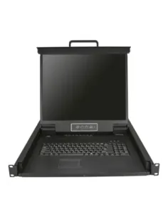 Consola kvm startech de montaje en rack de servidores 19 pulgadas
