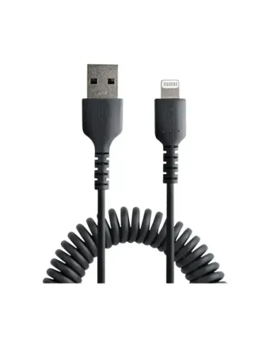 Cable lightning a usb tipo a startech 0.5m -  macho - macho -  negro
