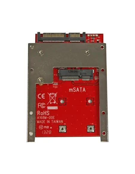 Adaptador msata a sata startech 2.5 pulgadas sata 6gb - s