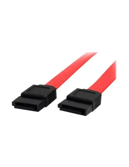 Cable sata startech 0.6m -  hembra - hembra -  rojo