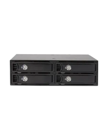 Rack movil startech 5.25 pulgadas 4x 2.5 pulgadas