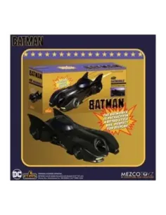 Figura mezco toyz dc universe batman 1989 5 points batmobile 9.5cm