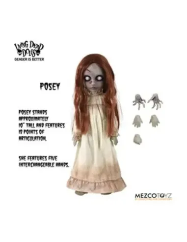 Figura mezco toyz posey living dead dolls posey 25.5cm