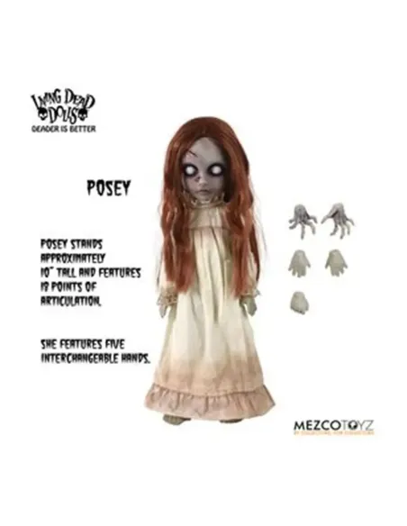Figura mezco toyz posey living dead dolls posey 25.5cm