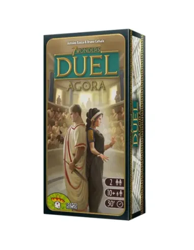 Juego de mesa 7 wonders: duel pegi agora 10
