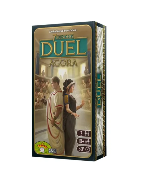 Juego de mesa 7 wonders: duel pegi agora 10
