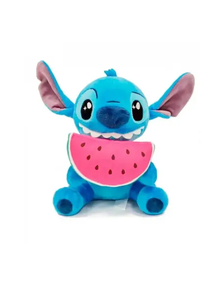 Peluche simba disney lilo & stitch stitch con sandia 25cm