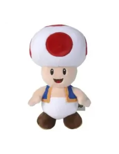 Peluche simba nintendo super mario toad 20cm