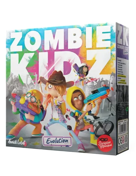 Juego de mesa zombie kidz evolution pegi 7