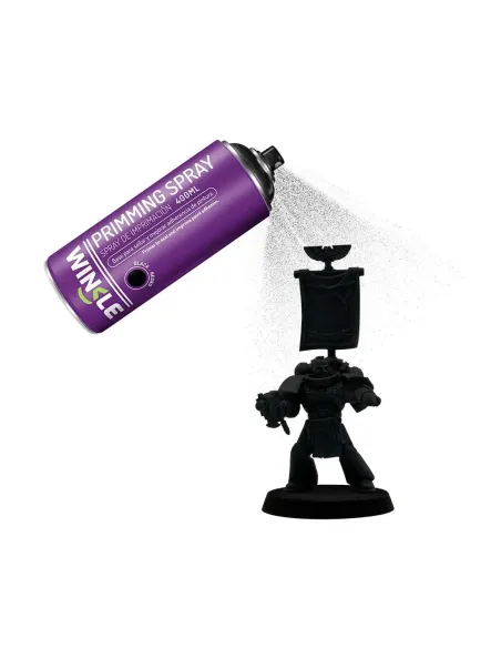 Spray imprimacion winkle negro - 400ml - impresora 3d