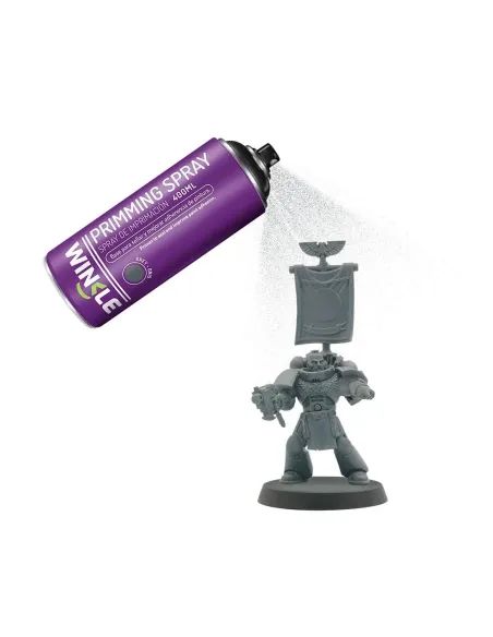 Spray imprimacion winkle gris - 400ml - impresora 3d