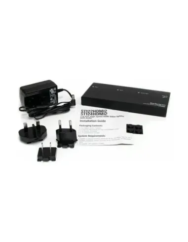 Multiplicador hdmi startech 2 puertos + amplificador