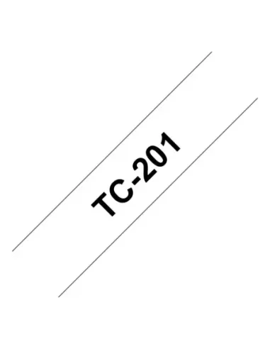 Cinta laminada brother tc201 12mm x 7.7m