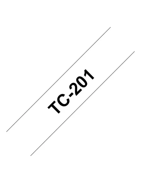 Cinta laminada brother tc201 12mm x 7.7m