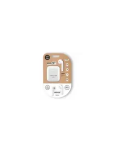 Auriculares Bluetooth Tech One Tech SIUX.02 TEC1402/ con estuche de carga/ Autonomía 6h/ Blancos