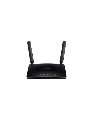 TP-LINK TL-MR6400 router inalámbrico Banda única (2,4 GHz) Ethernet rápido 3G 4G Negro