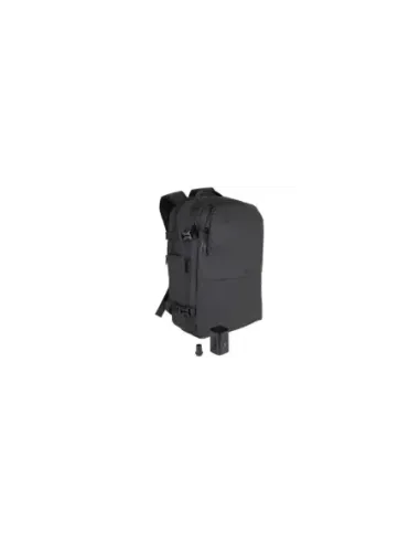 Mochila TooQ TQBP-V101-BK/ Capacidad 30-55L/ Negra/ Incluye Bomba de Aire