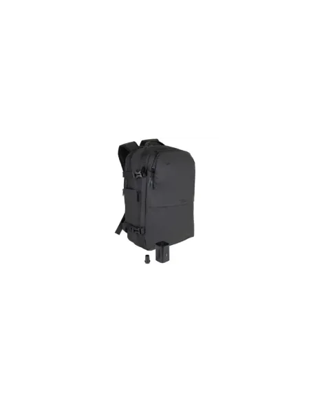 Mochila TooQ TQBP-V101-BK/ Capacidad 30-55L/ Negra/ Incluye Bomba de Aire