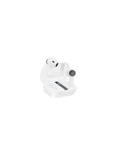 Auriculares Bluetooth TooQ Bender TQBWH-0031W con estuche de carga/ Autonomía 4h/ Blancos