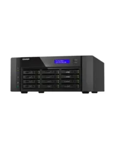 Servidor nas qnap ts - h1290fx 12 bahias 64gb gigabit ethernet