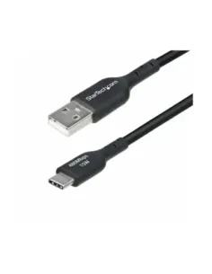 Cable usb tipo a a usb tipo c startech 0.15m -  macho - macho -  negro