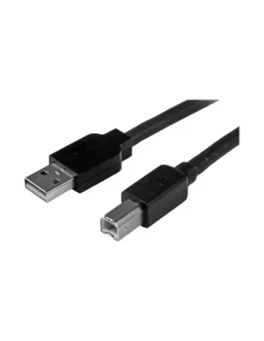 Cable usb tipo b a usb tipo a startech 15m -  macho - macho -  negro