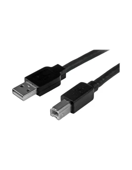 Cable usb tipo b a usb tipo a startech 15m -  macho - macho -  negro
