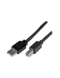 Cable usb tipo b a usb tipo a startech 20m -  macho - macho -  negro