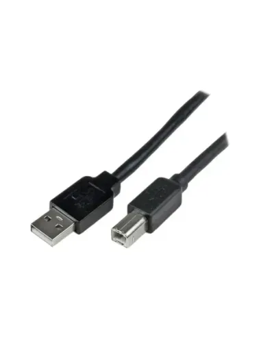 Cable usb tipo b a usb tipo a startech 20m -  macho - macho -  negro