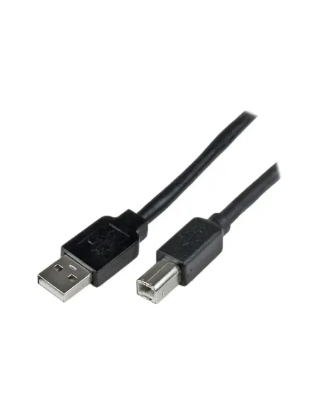 Cable usb tipo b a usb tipo a startech 20m -  macho - macho -  negro
