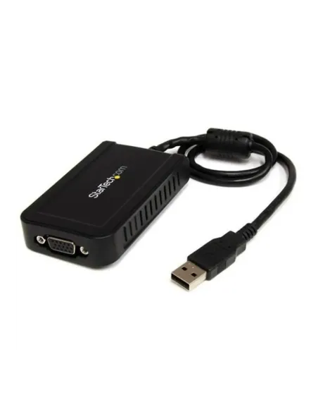 Adaptador usb a vga startech macho - hembra -  negro