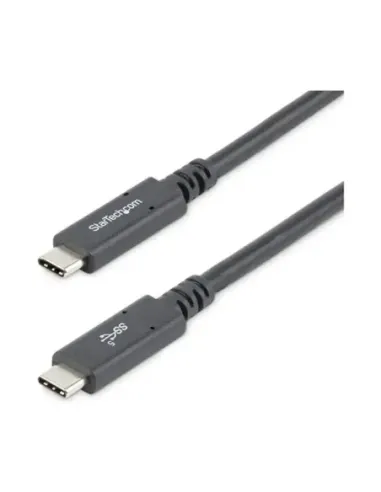 Cable usb tipo c startech 1.8m -  macho - macho -  negro