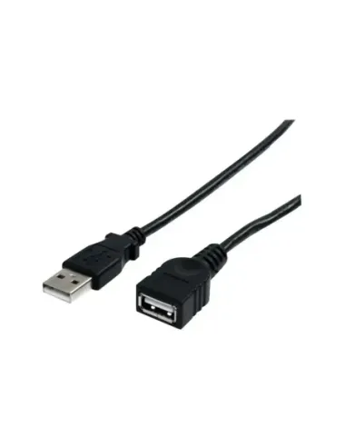 Cable usb 2.0 startech 0.91m -  macho - hembra -  negro