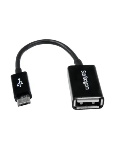 Cable micro usb tipo b a usb tipo a startech macho - hembra -  negro