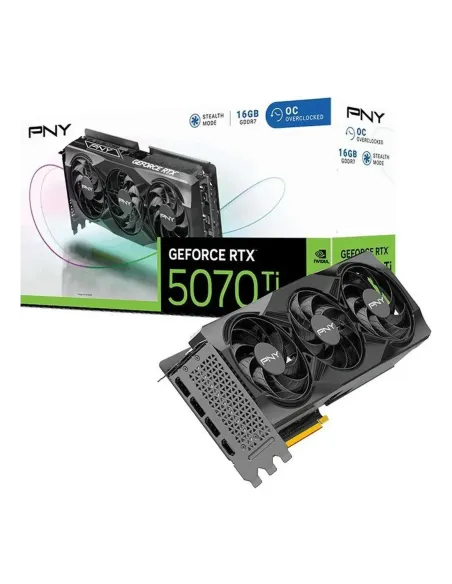 Tarjeta grafica pny rtx 5070 ti oc 16gb gddr7