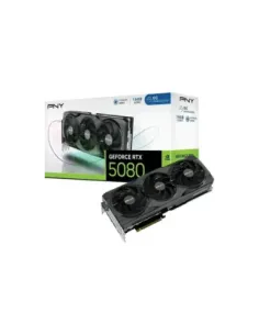 Tarjeta grafica pny geforce rtx 5080 oc 16gb ddr7 3xdp
