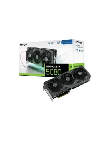 Tarjeta grafica pny geforce rtx 5080 oc 16gb ddr7 3xdp