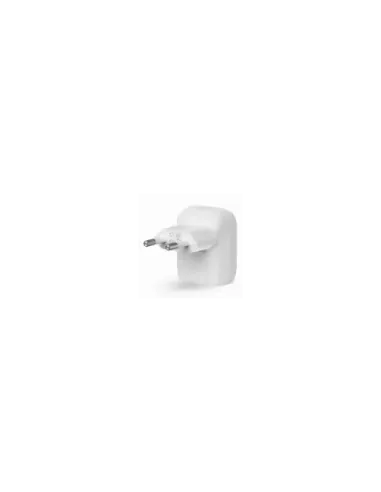 Cargador de pared belkin wca006vf1mwh - b6 20w 1x usb tipo c blanco + cable usb tipo c 1m
