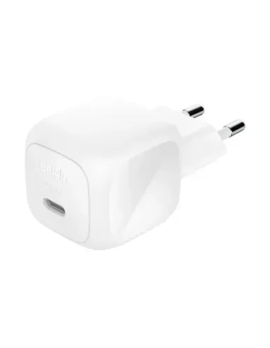 Cargador de pared belkin wca013kqwh 45w 1x usb tipo c blanco