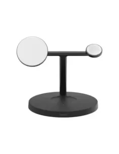 Base de carga inalambrica belkin wiz032kqbk dispositivos apple negra