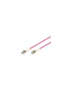 WP FIBER OPTIC MULTIMODE PATCH CORD ,50/125 LC-LC, 7,5 MT. OM4 ,LSZH, VIOLET COLOR