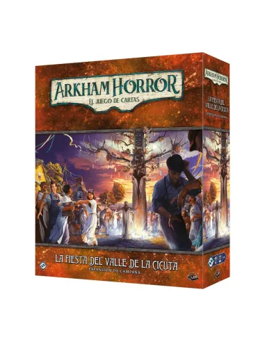 Juego de mesa arkham horror lcg la fiesta del valle de la cicuta expansion campaña edad recomendada 14 años