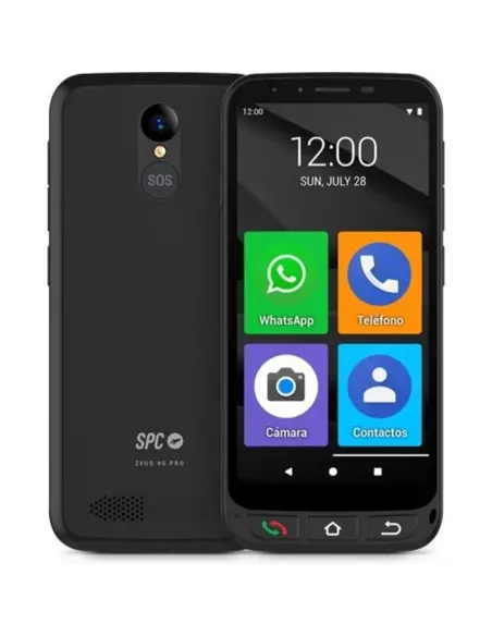 Movil spc zeus 4g pro 4 - 64gb negro