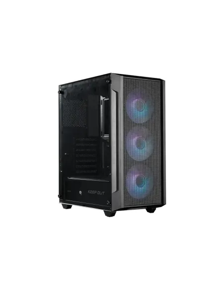 Keep Out Caja M-Atx KO XC-200 RGB USB3 Black Glass
