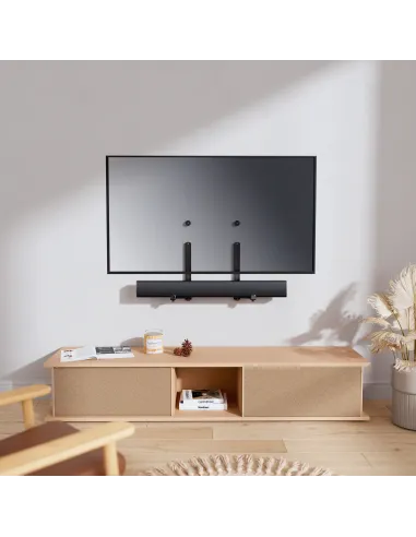 AISENS Soporte Universal para Barra de Sonido, Negro