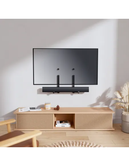 AISENS Soporte Universal para Barra de Sonido, Negro